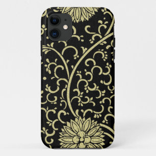 Coque Case-Mate Pour iPhone Floral or asiatique