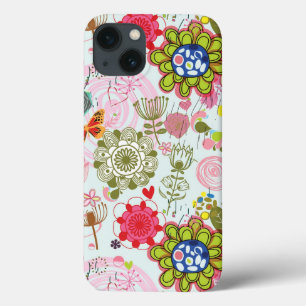 Etui iPhone Case-Mate Floral pattern in retro style 2