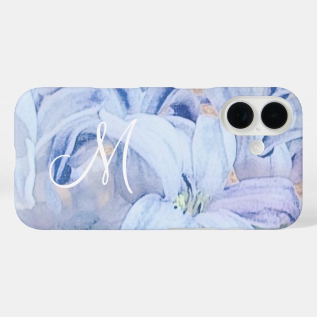 Coques Case-Mate iPhone Floral personnalisé (Verso (horizontal))