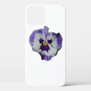 Case-Mate iPhone Case Floral Purple and White Pansies