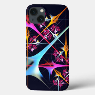 Case-Mate iPhone Case Floral rose moderne Art Abstrait Couleur Motif #01