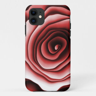 Case-Mate iPhone Case Floral rouge Abstrait élégant moderne