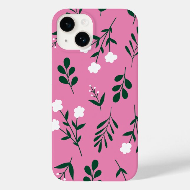 Coques Case-Mate iPhone Floral rustique (Verso)