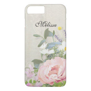 Coque iPhone 7 Plus Floral rustique
