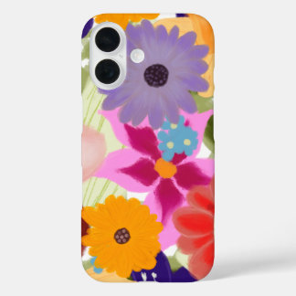 Coque Pour iPhone 16 Floral Spring/Summer Seasonal Phone Case 