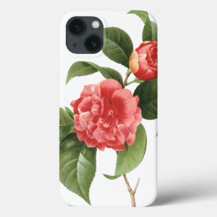 Case-Mate iPhone Case Floral vintage, Fleurs de Camellia Rose par Redout