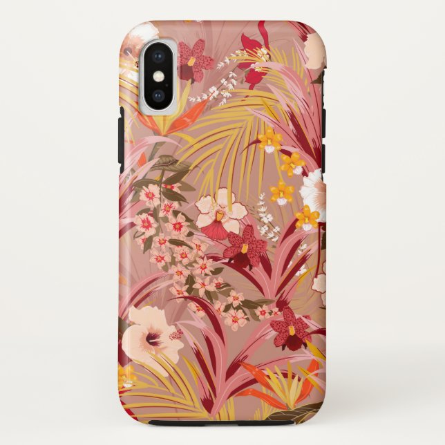 Coques Case-Mate iPhone Floral vintage spectaculaire (Dos)