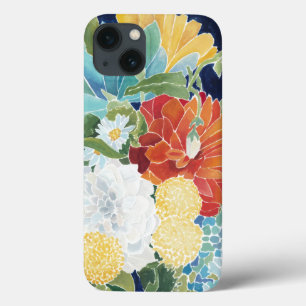 Etui iPhone 13 Florals de minuit III