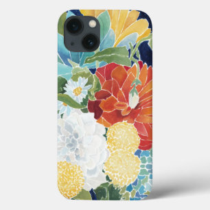Etui iPhone 13 Florals de minuit III