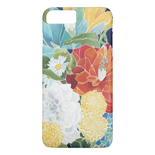Coques Case-Mate iPhone Florals de minuit III (Dos)