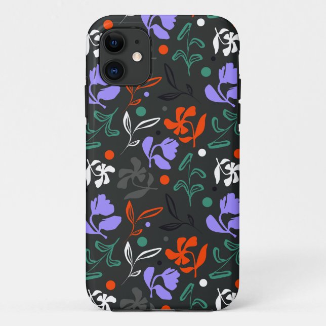 Coques Case-Mate iPhone Flore au crépuscule (Dos)