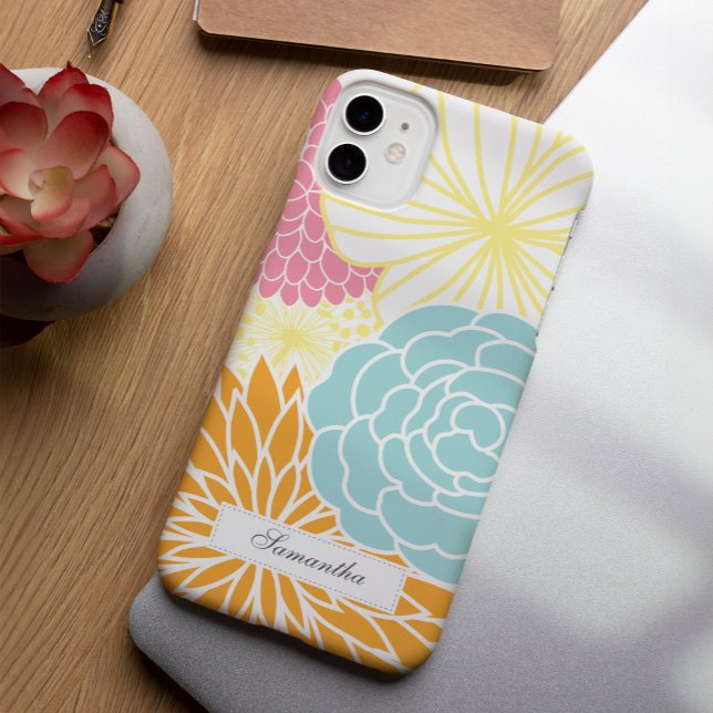 Coques Case-Mate iPhone Flore colorée (Créateur téléchargé)