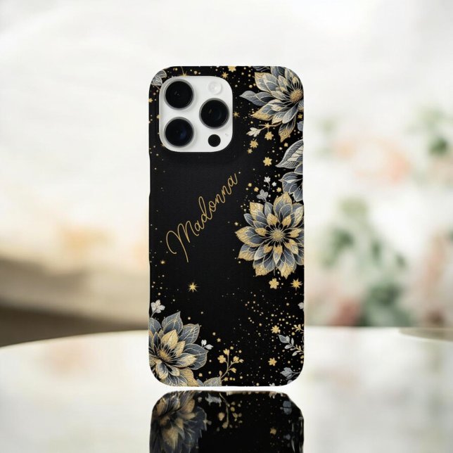 Coques Case-Mate iPhone Flore de luxe foncé (Créateur téléchargé)