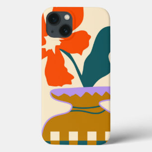 Case-Mate iPhone Case Flore en gras dans un vase à motifs