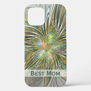 Case-Mate iPhone Case Flore Imaginaire Fractale Fleur Avec Or Meilleure