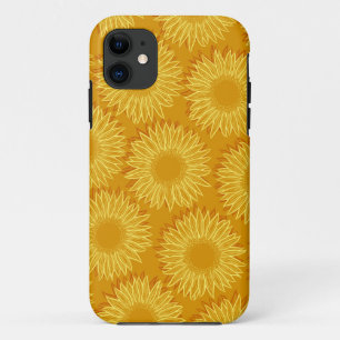 Case-Mate iPhone Case Flore Rustique Tournesol Feu à main
