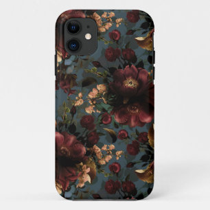 Case-Mate iPhone Case Flore sombre Moody Flowers antique gothique