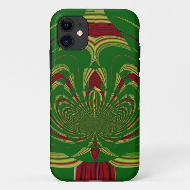 Coques Case-Mate iPhone Flore verte (Dos)