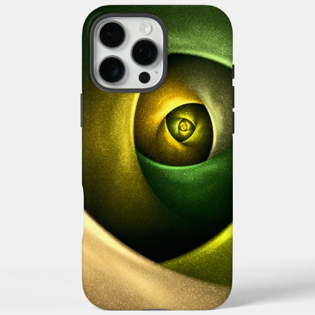 Coques Case-Mate iPhone Flore verte Florale moderne Art Abstrait Motif #23 (Verso)