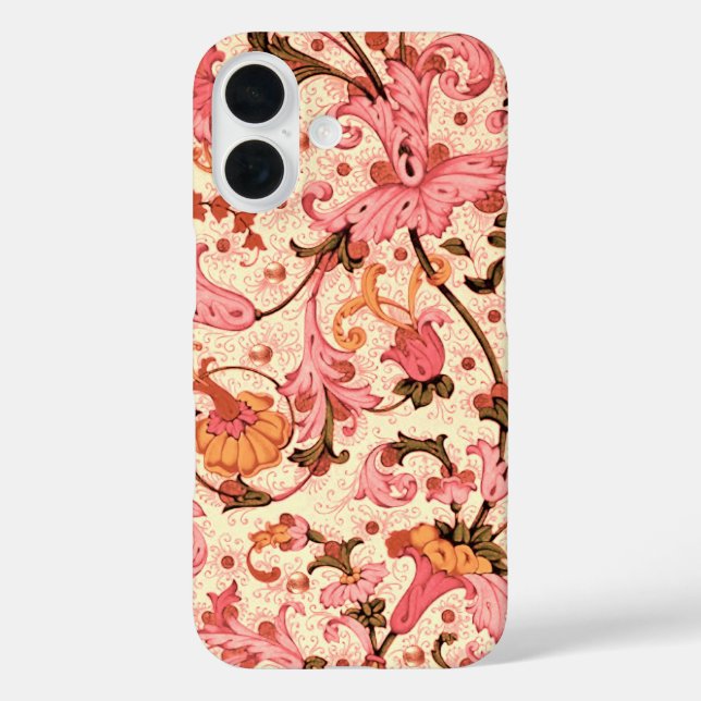 COQUES Case-Mate iPhone FLORENTINE RENAISSANCE ROSE FLORALE SWIRLS, FLEURS (Verso)