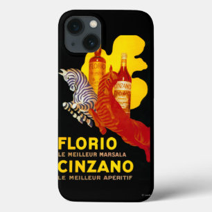 iPhone 13 Coque Florio Cinzano Vintage PosterEurope