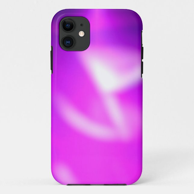 Coques Case-Mate iPhone Flou Violet Abstrait (Dos)