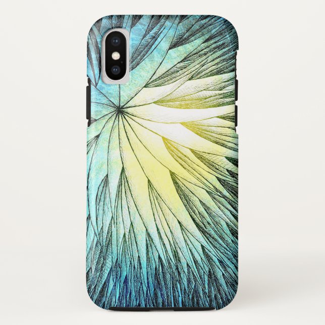 Coques Case-Mate iPhone Flower4 abstraits - iPhone/coque ipad d'Apple (Dos)