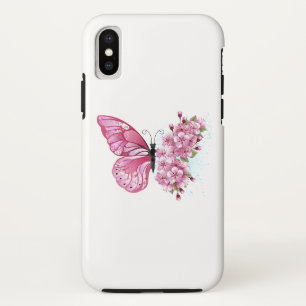 Case-Mate iPhone Case Flower Butterfly