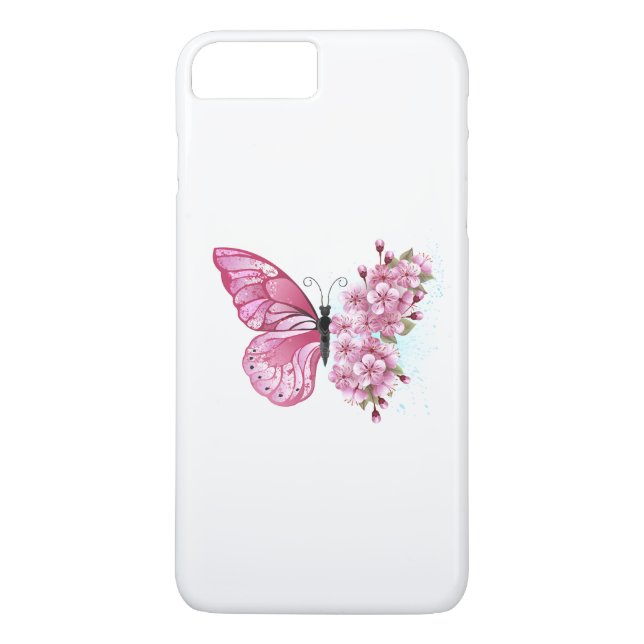 Coques Case-Mate iPhone Flower Butterfly (Dos)