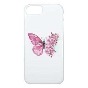 Case-Mate iPhone Case Flower Butterfly