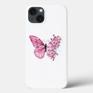 Case-Mate iPhone Case Flower Butterfly