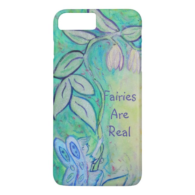 Coques Case-Mate iPhone Flower Fairy Garden Art Personnalisé iPhone 7 Coqu (Dos)
