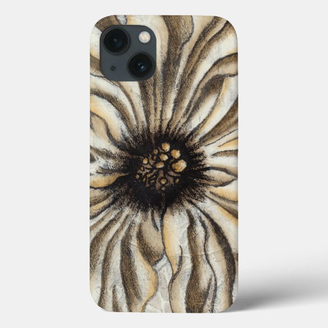 Coques Case-Mate iPhone Flowerhead Fresco sur Tan Arrière - plan (Verso)