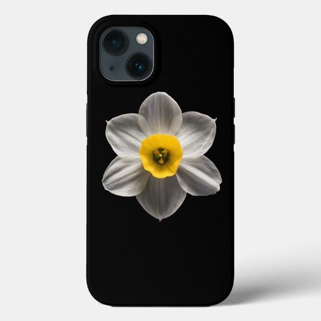 Coques Case-Mate iPhone Flowers (homonymie) Flower blanc (Verso)