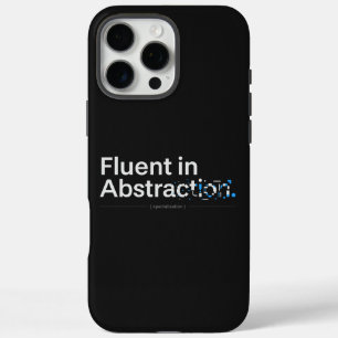 Coque iPhone 16 Pro Max Fluent en technologie d'abstraction Mode sombre De