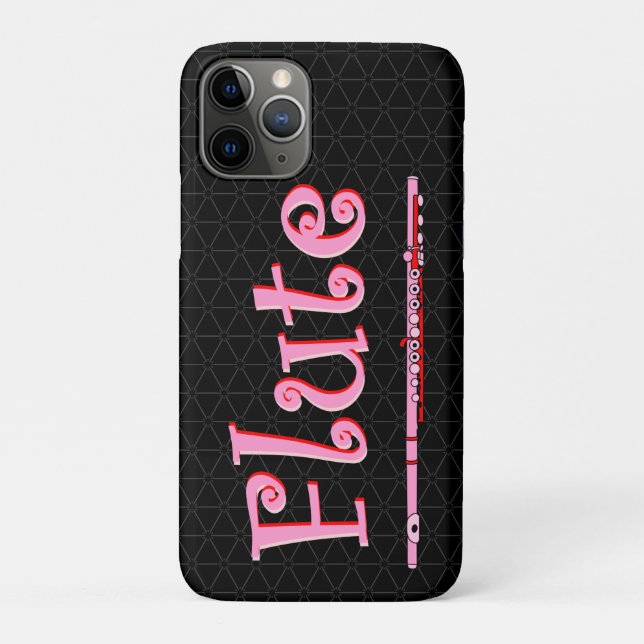 Coques Case-Mate iPhone Flûte rose (Dos)