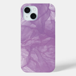 Coque Case-Mate iPhone Flux Abstrait d'encre pourpre - Douceur et mystère