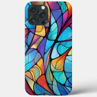 Case-Mate iPhone Case Flux Abstrait en verre tendu