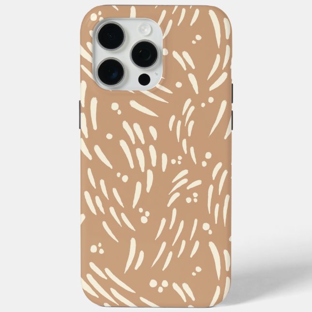Coques Case-Mate iPhone Flux dans Tan et Crème (Verso)