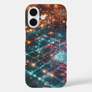 Coque Pour iPhone 16 Flux de circuits Quantum