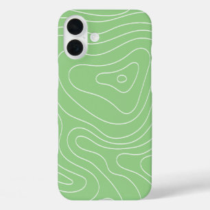 Coque Pour iPhone 16 Plus Flux de contours de matchs