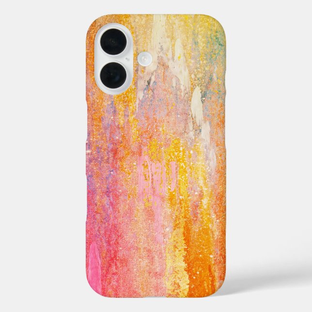 Coques Case-Mate iPhone Flux de peinture Abstraits (Verso)