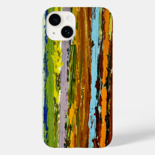 Coque Case-Mate iPhone Flux de peinture verticale Abstraits