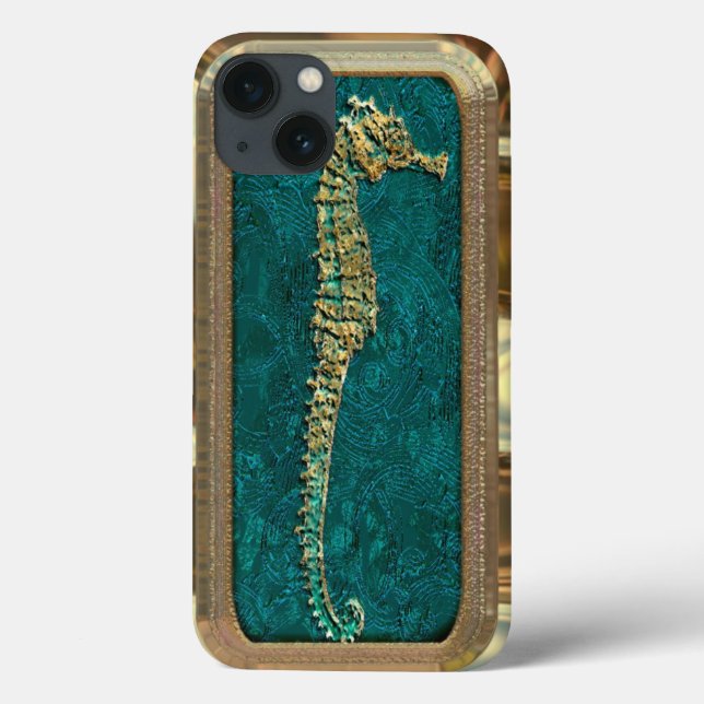 Coques Case-Mate iPhone Flux de Seahorse (Verso)