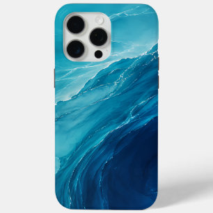 Coque Case-Mate iPhone Flux d'Océan Turquoise de Luxe
