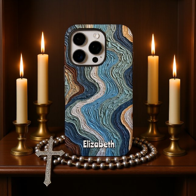 Coques Case-Mate iPhone Flux rythmique terrestre (Créateur téléchargé)