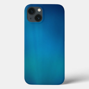 iPhone 13 Case Flux sous-marin bleu profond