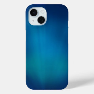 Coque Pour iPhone 15 Flux sous-marin bleu profond