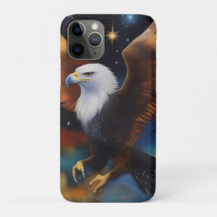 Case-Mate iPhone Case Flying Eagle Colorful Cosmic Art,