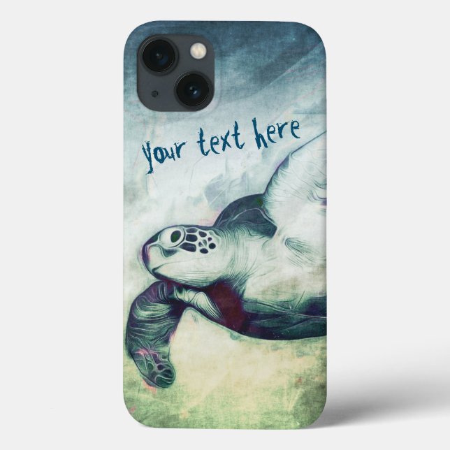 Coques Case-Mate iPhone Flying Green Sea Turtles | iPhone 6/6 Plus Cases (Verso)